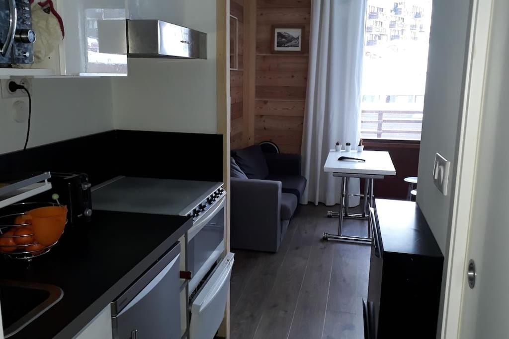 Studio 2 Pers Plein Centre Val Claret Tignes Eksteriør bilde
